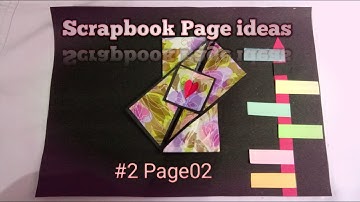 #2[scrapbook page 02] Diagonal fold card /tutorial/handmade card/Explosion box/ greeting card