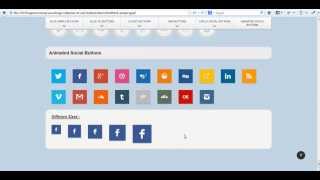 Huge Collection of Pure CSS3 Buttons