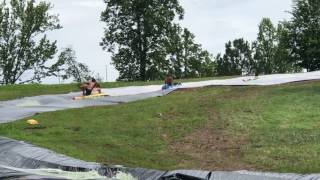 Redneck Waterslide at Burdick Farm