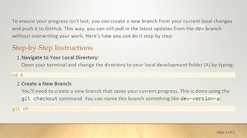 How to Save Your Local Changes in GitHub Without Losing Updates from Others