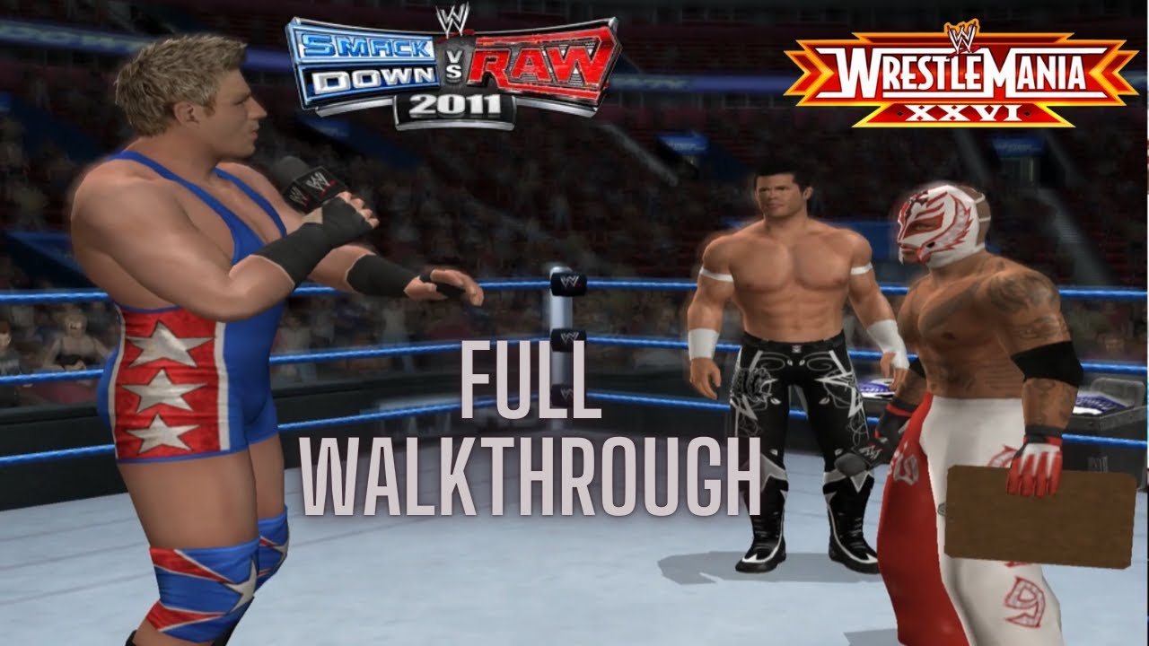 Rey Mysterio's Road to Wrestlemania [WWE Smackdown vs Raw 2011] [Full Walkthrough] (PS2) (1080p)