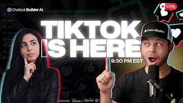 TikTok Integration is LIVE in Chatbot Builder AI | Automate Your DMs NOW