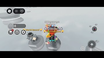 Doing the GLITCHED world record in pixal difficulty in time runners roblox #timerunnersroblox