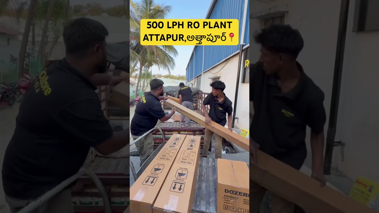 💥500 LPH 💧RO PLANT DISPATCHED 💫TO 