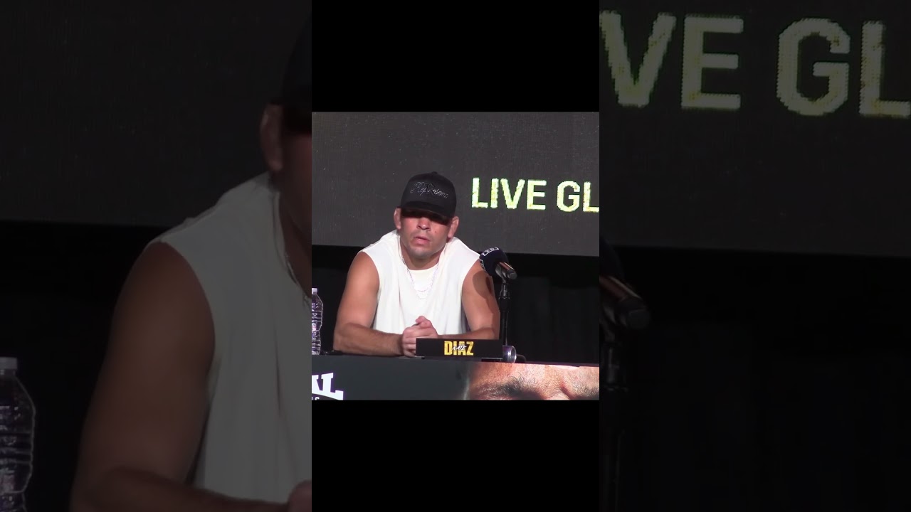 Нейт Диас снова набросился на сотрудника Джейка Пола Дерека из Bett Media на пресс-конференции