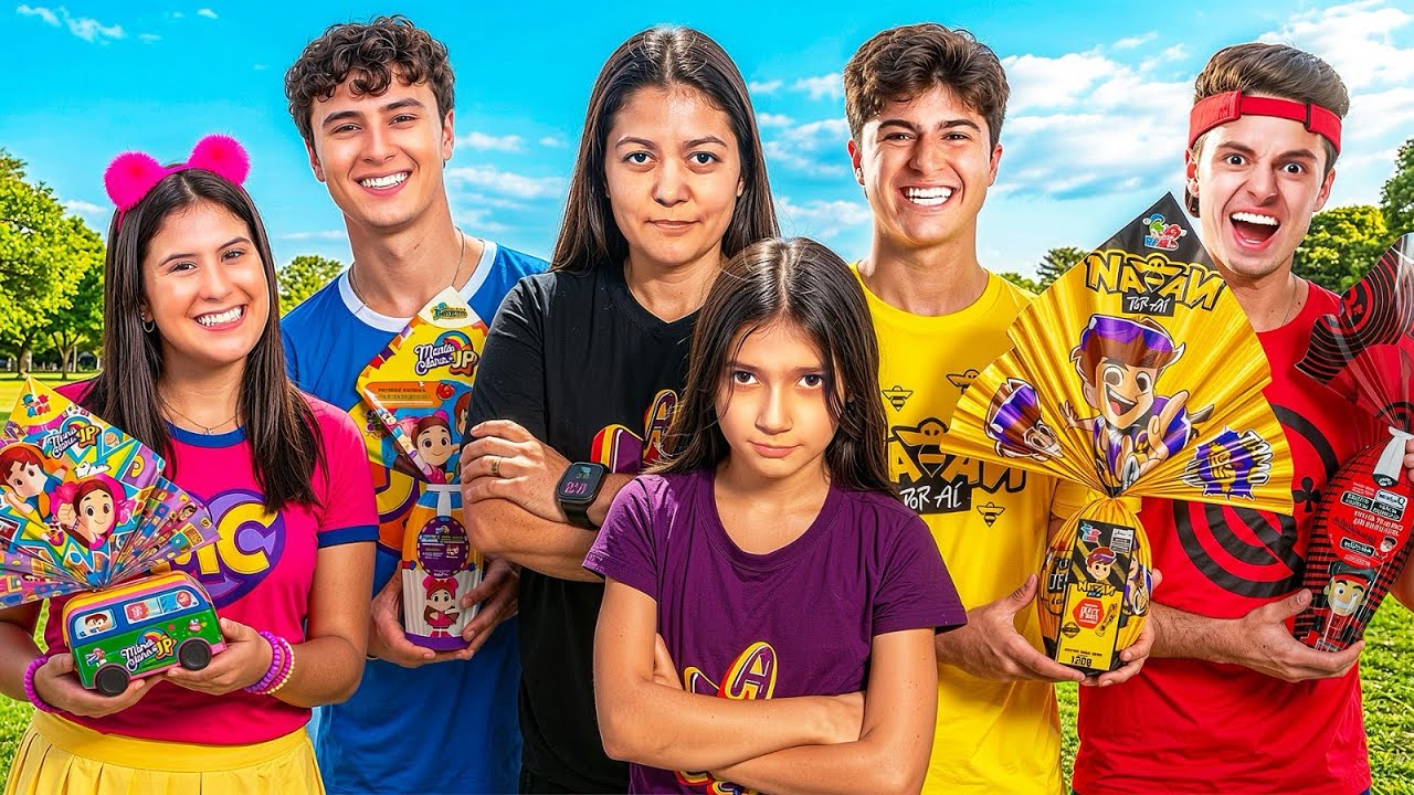 PROVANDO OS OVOS DOS MAIORES YOUTUBERS DO BRASIL! 