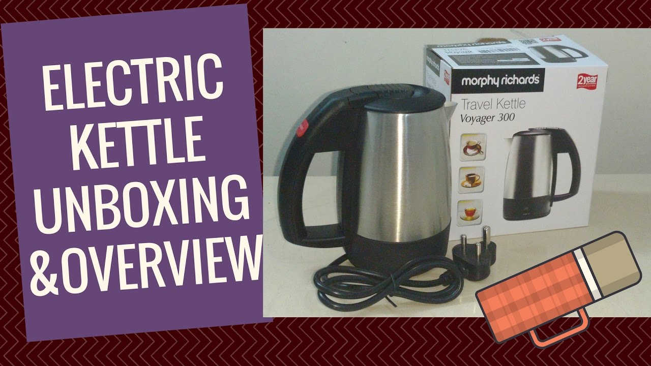 morphy richards travel kettle voyager 300