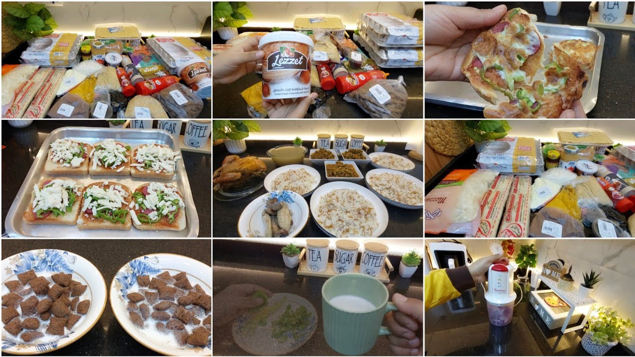 مشترياتى الذكيه🌱للفطار والعشاء بأسعار معقوله مليت بيتي خير ووفرت نص الميزانية💰