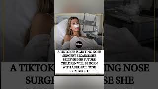 Surgery for unborn children’s nose.#TikTokSurgery #NoseJob #GeneticMisunderstanding #viral  #shorts