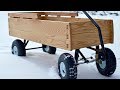 When a Woodworker Builds a Wagon