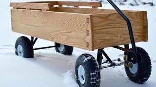 When a Woodworker Builds a Wagon