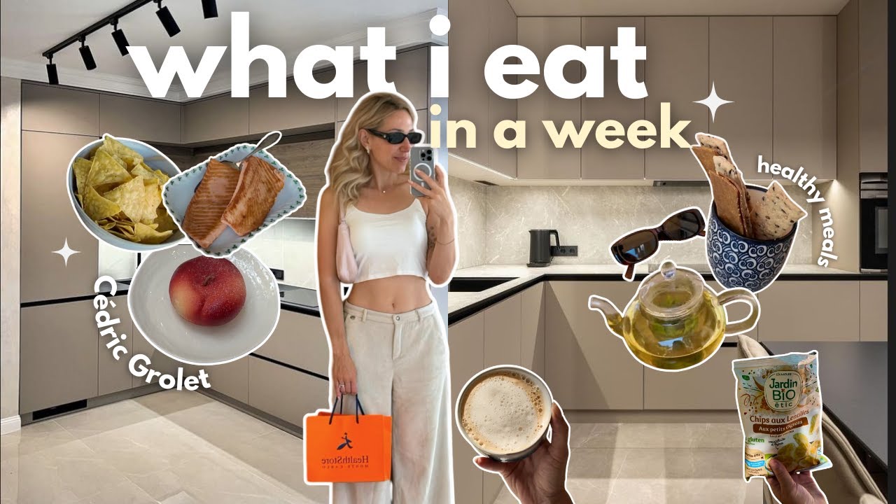 what I eat in a week 🥐 Cedric Grolet Monte-Carlo, Lacoste Café & road trip