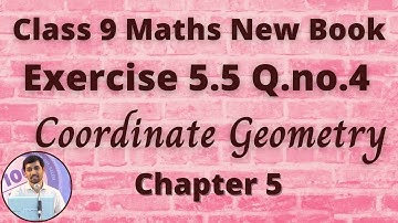 TN 9th Maths Coordinate Geometry Exercise 5.5 Q.no.4 Centroid of the triangle