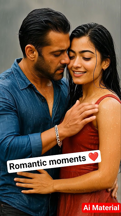 Romantic moments of rashmika Mandhanna and Salman khan #salmankhan #rashmikamandanna #bollywood