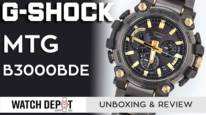 G-Shock MTGB3000-BDE-1A Unboxing & Review | SUPERIOR FINISHING + TOUGH CASE