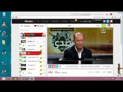 طريقة مشاهدة القنوات الفضائية العربية والاجنبية عبر الانترنات وجودة عالية بدون انقطاعات وبدون برامج