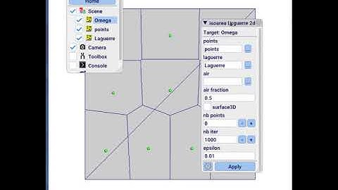2D semi-discrete optimal transport