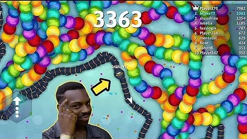 Snake.Io Hacker Pro Snake Circle Top 1 Giant Snake! Best Snakeio Gameplay