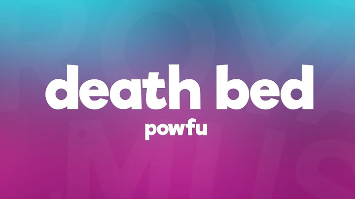 Powfu - death bed (Lyrics)