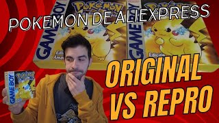 ORIGINAL YELLOW POKEMON VS ALIEXPRESS COMPARISON