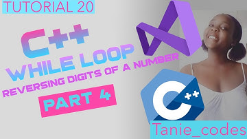INTRODUCTION TO C++ PROGRAMMING FOR BEGINNERS , What is a while loop in c++how, to reverse numbers