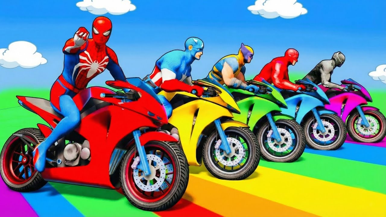 Spider-Man الرجل العنكبوت انقاذ باتمان iron man vs batman vs venom funny Game GTA 5 #58