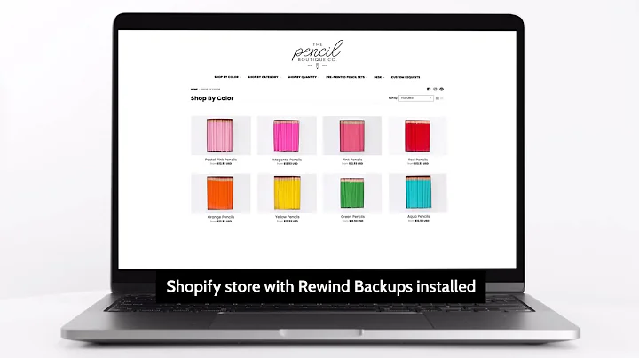 How to Backup Shopify with Rewind Backups