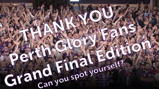Perth Glory Grand Final fans highlights Season 1819