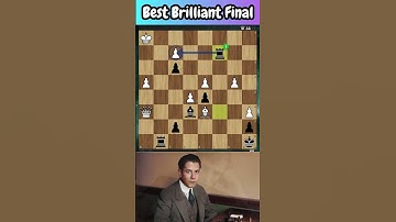 Best Brilliant Endgame! Play Like a World Chess Champion!♟️🔥