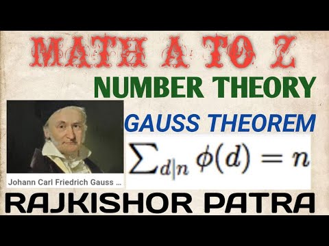GAUSS THEOREM (NUMBER