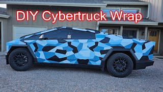 DIY Vinyl Wrap for My Tesla Cybertruck!