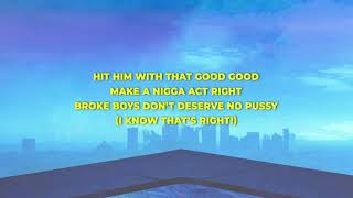 Cardi B UP LYRICS VIDEO