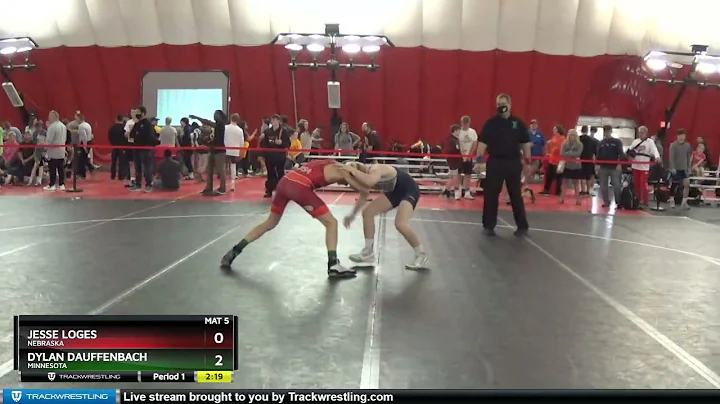 Junior Boys 113 Jesse Loges Nebraska Vs Dylan Dauf...