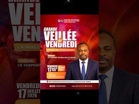CE VENDREDI AU SIÈGE TODEKAVIWO À KLIKAME EN FACE DE LA PHARMACIE SAINT JOSEPH
