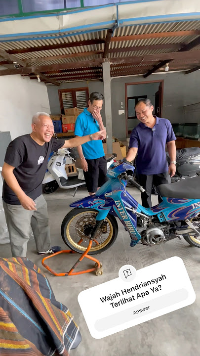 F1ZR Inter Biru ini bertemu salah satu pawangnya, Hendriansyah Sang Dewa Road Race #motosportid