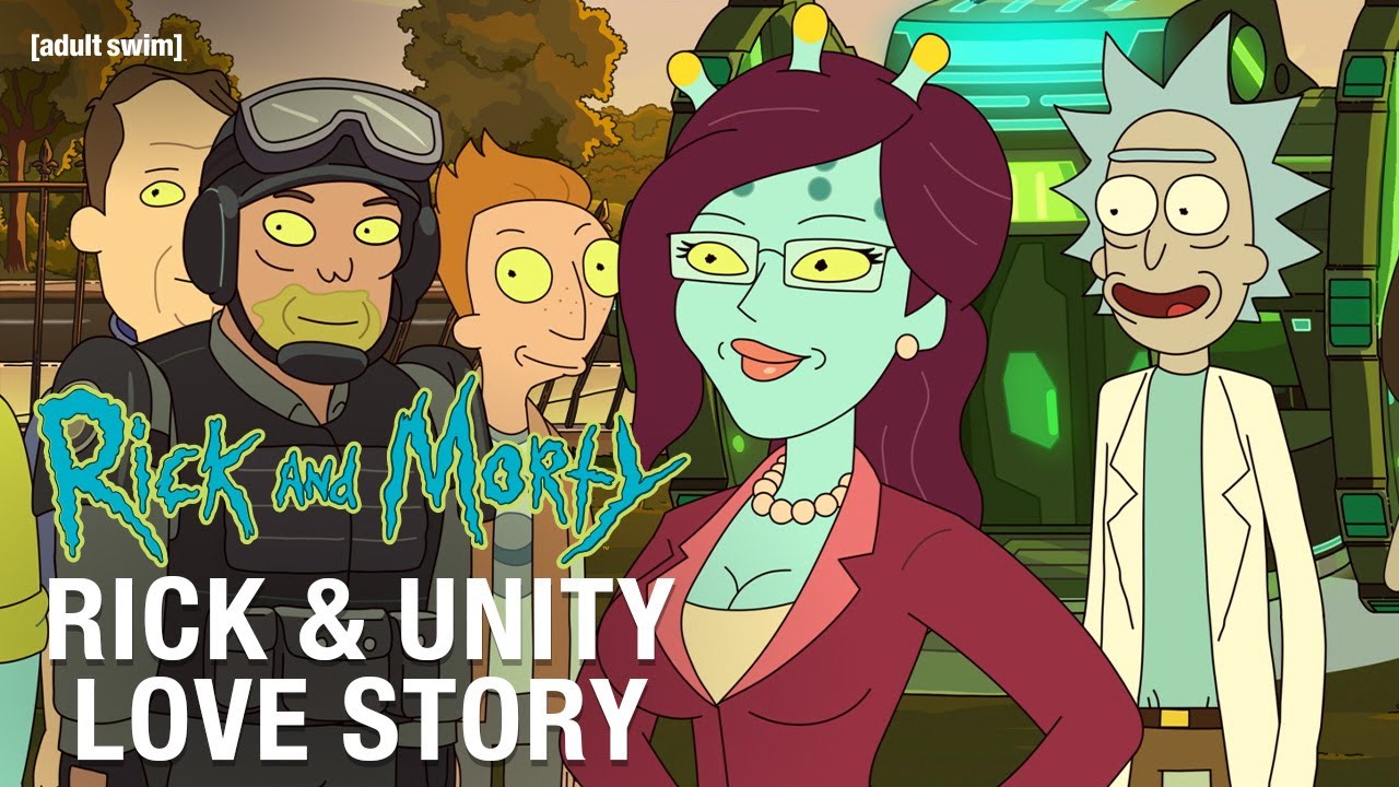 Rick  Unitys Love Story  Rick and Morty  adult swim