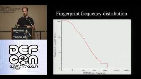 Defcon 2010 - How Unique is Your Browser - Peter Eckersley - Part.mov