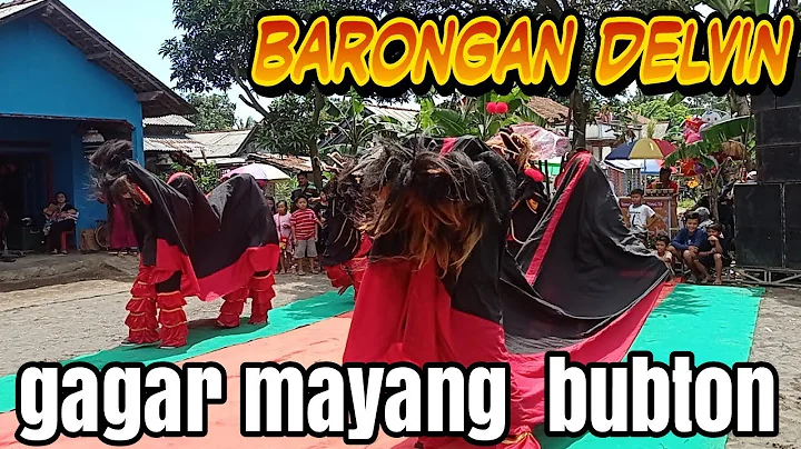 Janturan duel barongan delvin EBEG GAGAR MAYANG bu...