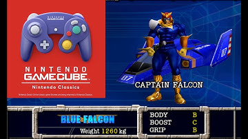 (Switch 2) F-Zero GX | Practice Mode | Ruby Cup - Twist Road (Master & 3 Laps) | Blue Falcon