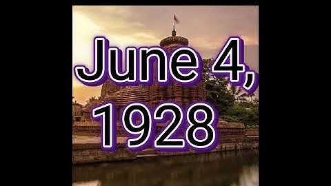 #4 Jun 4 in history #dailyhistory #shorts