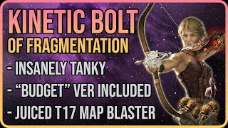SUPER Tanky T17 Map BLASTER  Kinetic Bolt of Fragmentation Deadeye  Full Guide 3.24 Necropolis