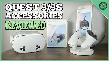 Meta Quest 3/3S Accessories Review! Compact Charging Dock, Carry Case, Breathable Facial Interface.