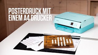 Canon Academy Quick-Tipp: Posterdruck mit einem A4 Drucker