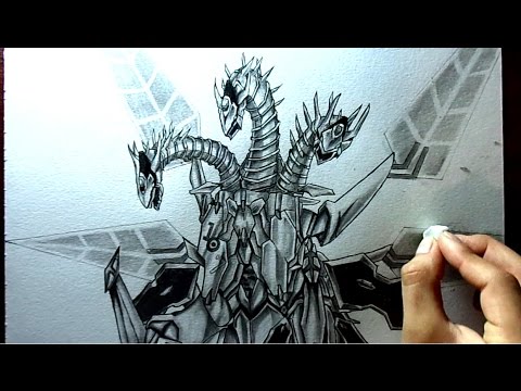 Speed Drawing: Number C107 Neo Galaxy-Eyes Tachyon Dragon | Selbor