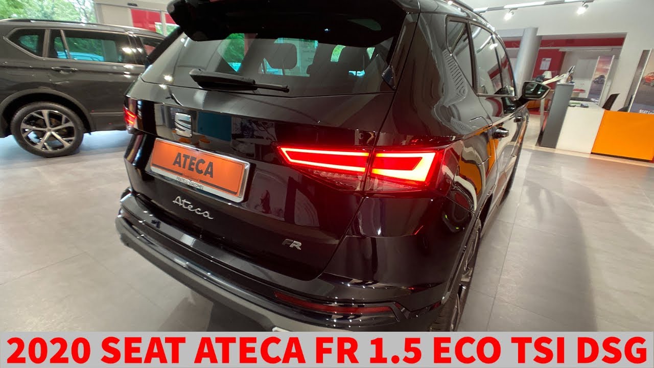 2020 Seat Ateca FR 1.5 ECO TSI DSG - 150 HP - Black 