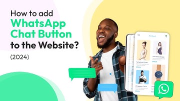 How to add WhatsApp Chat Button to the Website (2024) | Wati