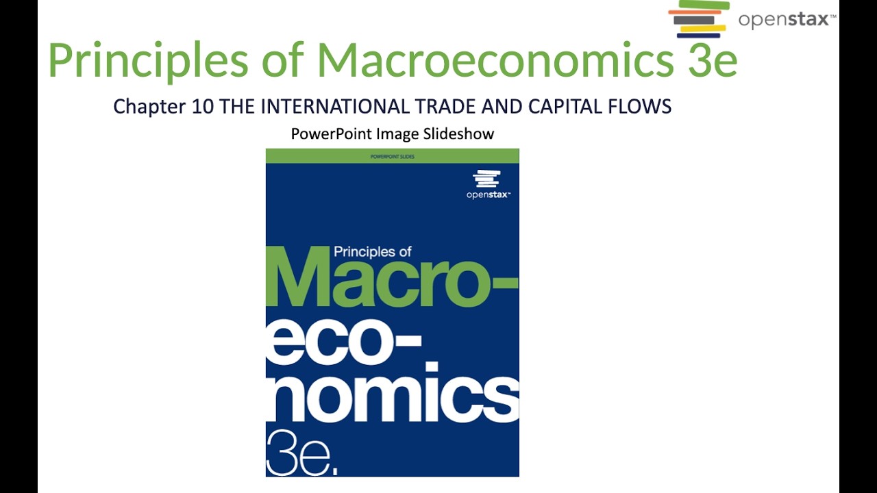 OpenStax Macroeconomics Chapter 10 International Trade - YouTube