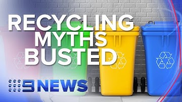 Sorting the recycling facts from the garbage  | Nine News Australia