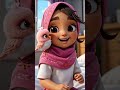 RAWAN&NAJMI✨ #shorts #kids #funny #animation #magic #viral #muslimkids