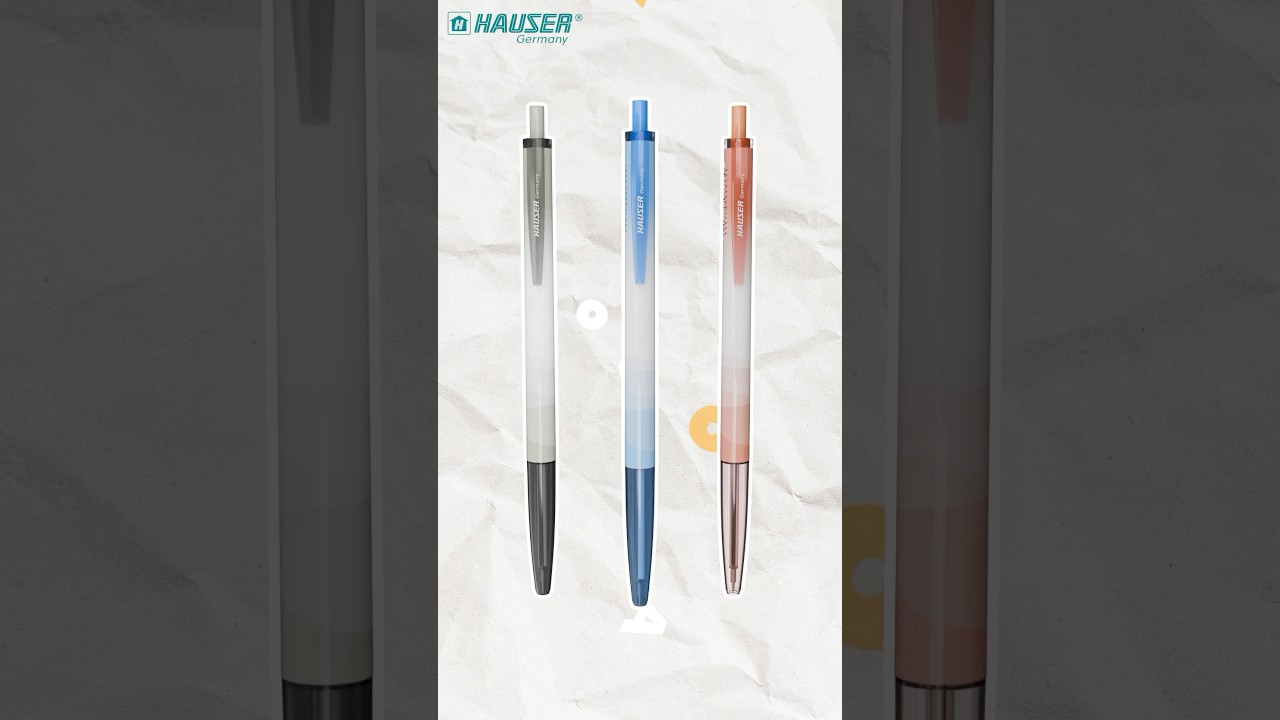 A new era of writing begins! Hauser Auto Click is here to make every stroke smooth and effortless✨